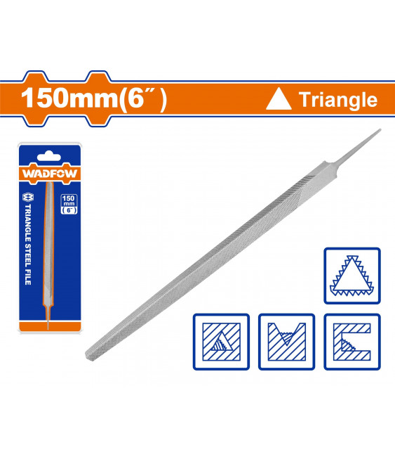 LIME TRIANGULAIRE 6"